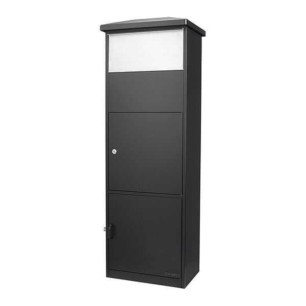 MPB-600 Black Parcel Mail Drop Box w/ Big Parcel Compartment