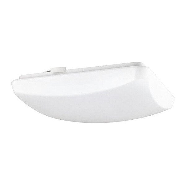 Square LED Mushroom Fixture, 3000K, Warm W, Height: 3