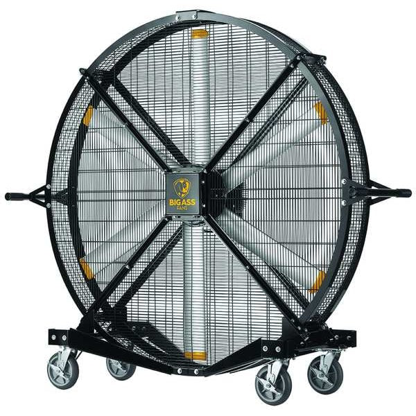 Portable Floor Fans, 6.5 ft. dia., Steel