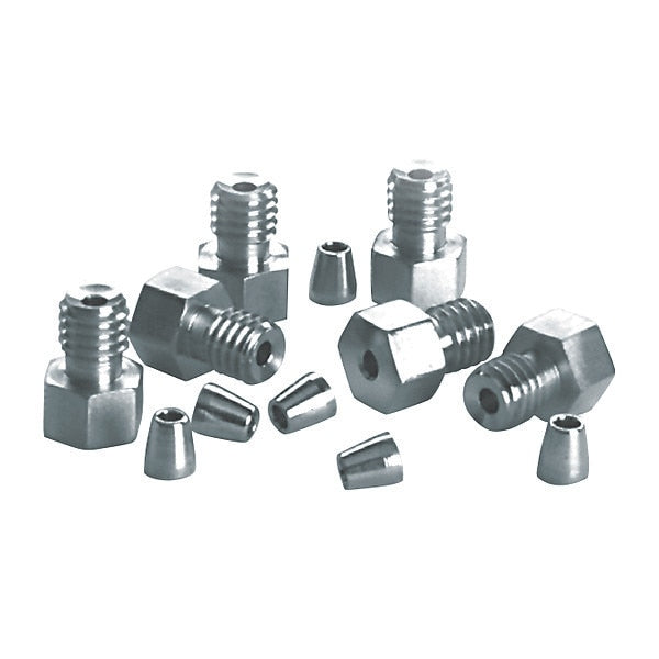Rheoflex Peek Nut / Ferrule Set, PK10