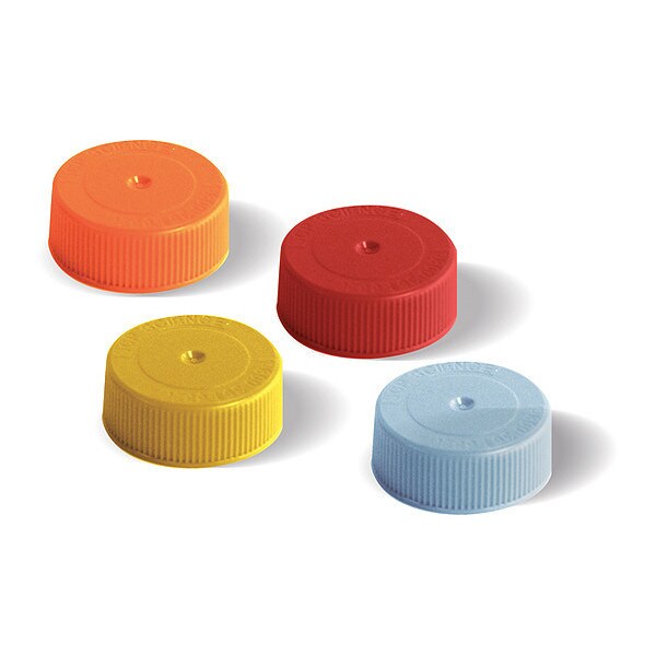 Screw Caps, Orange, For 50mL Dig, PK250