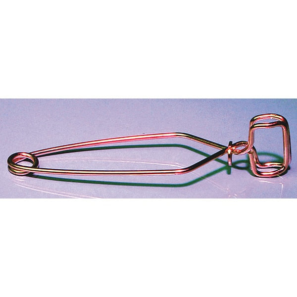 Test Tube Clamp, Steel Wire, Brass Finis