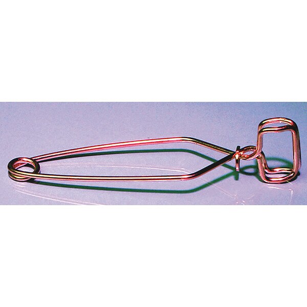 Test Tube Clamp, Steel Wire, Brass Finis