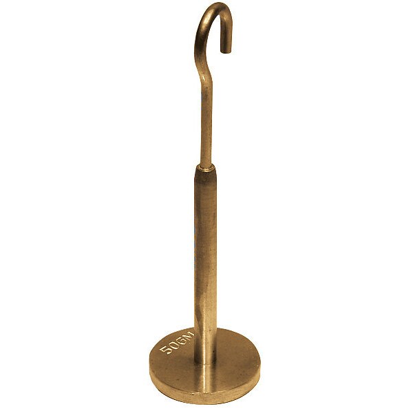Weight Hanger, 50G, Brass