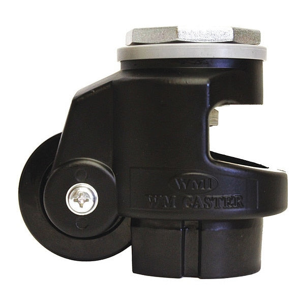 Roll/Set Leveling Caster, Load Rating 1100lbs, M16 Stem Mounted