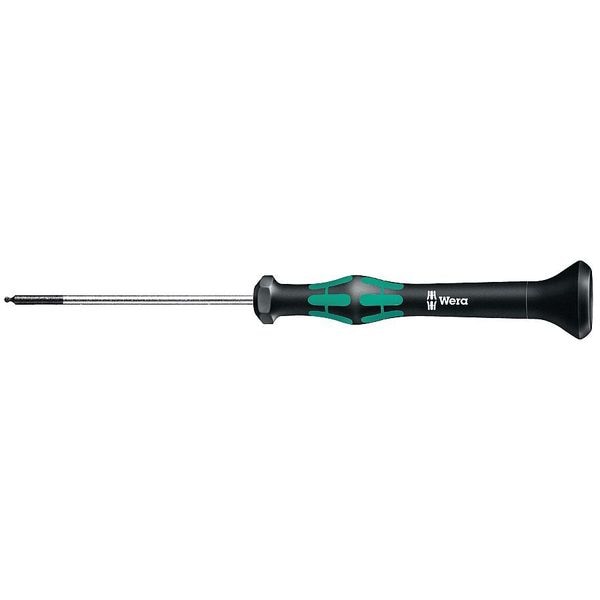 Ball End Precision Hex Screwdriver 1.5 mm Round