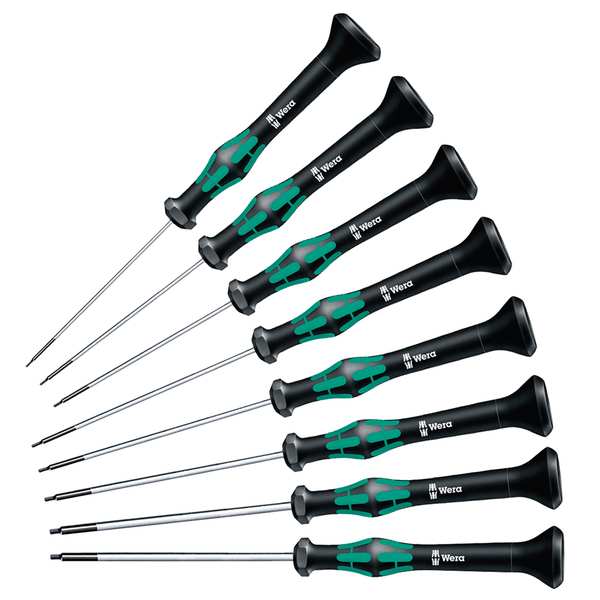 Precision Screwdriver Set, Hex, SAE, 8 pcs