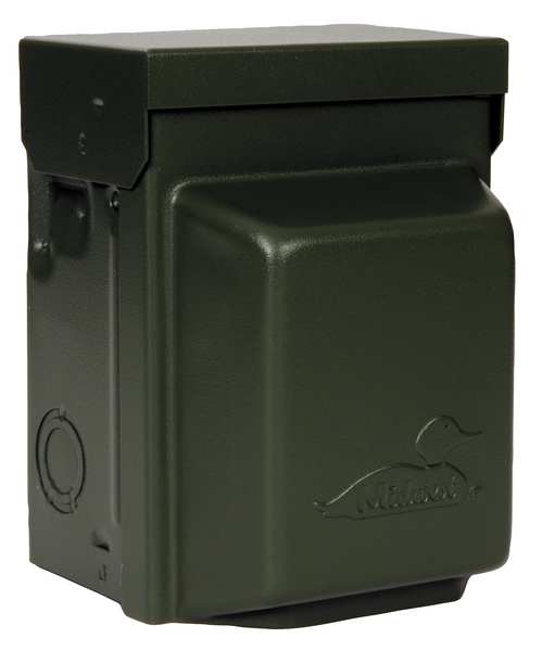 Power Outlet, 5-20R2GFCI, 5x7, 120V, 20A