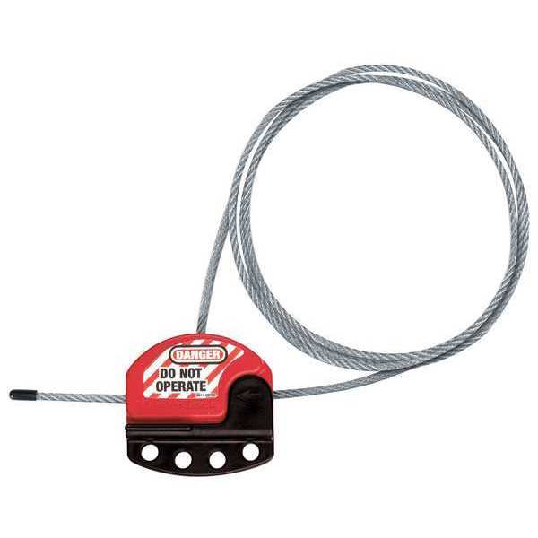 Adjustable Cable Lockout, 6ft (1.8m) Cable