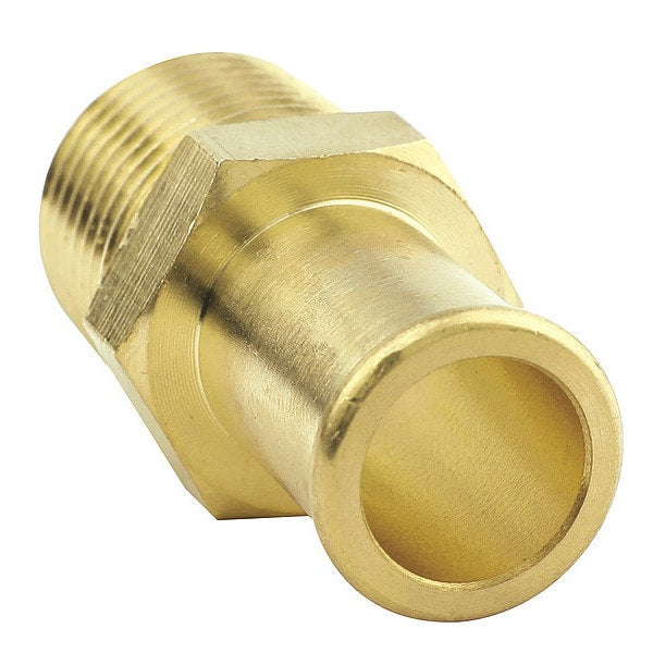 Straight Hose Clamp, 5/8 in Hose I.D, 1/2 in Thread
