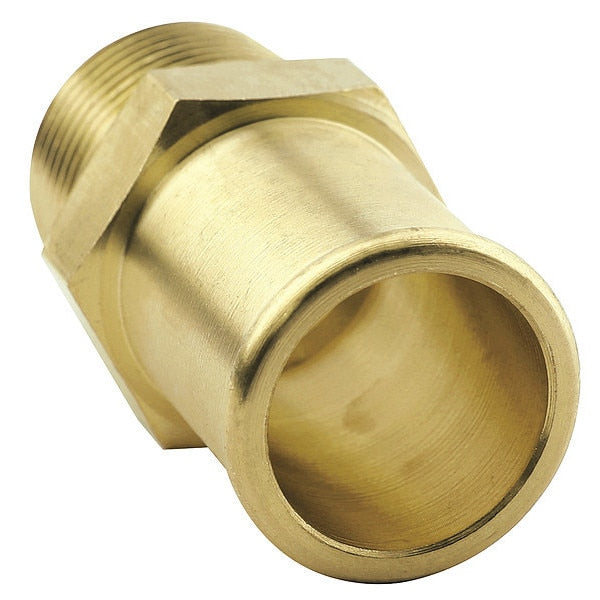 Straight Hose Clamp, 1 in Hose I.D, 3/4 in Thread