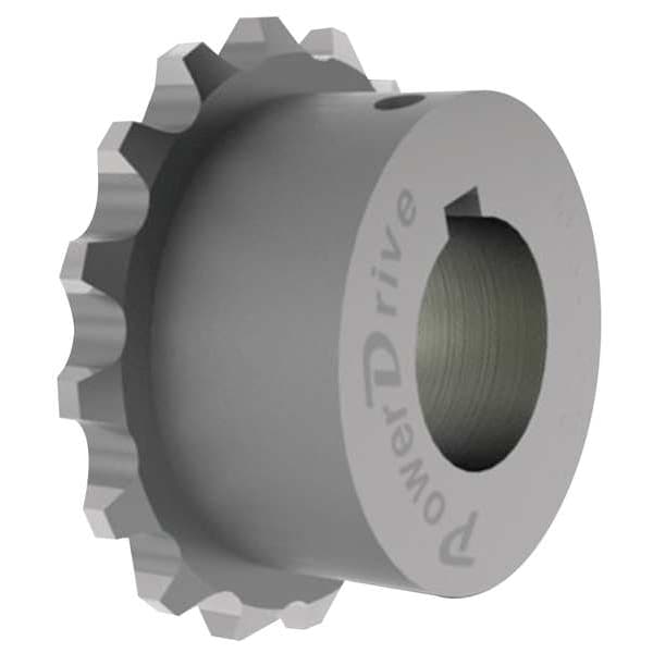 Fixed Bore Chain Coupling Sprocket , 5/8 Bore Dia.,