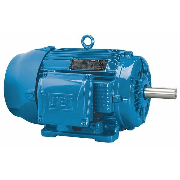 3-Phase General Purpose Motor, 3 HP, 213T Frame, 230/460V AC Voltage, 1200 Nameplate RPM