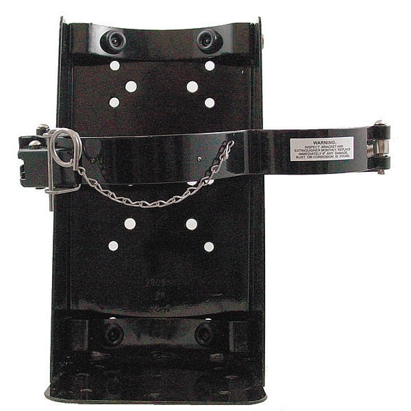 Fire Extinguisher Wall Hanger, Wall, Black