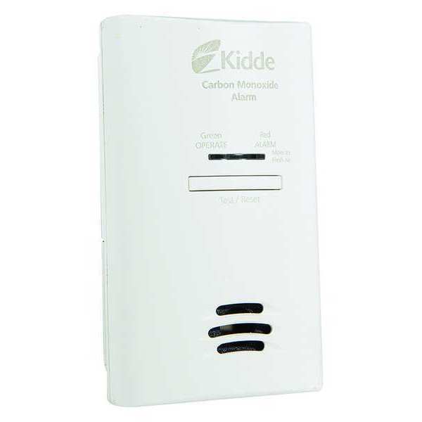 Carbon Monoxide Alarm, Electrochemical Sensor, 85 dB @ 10 ft Audible Alert
