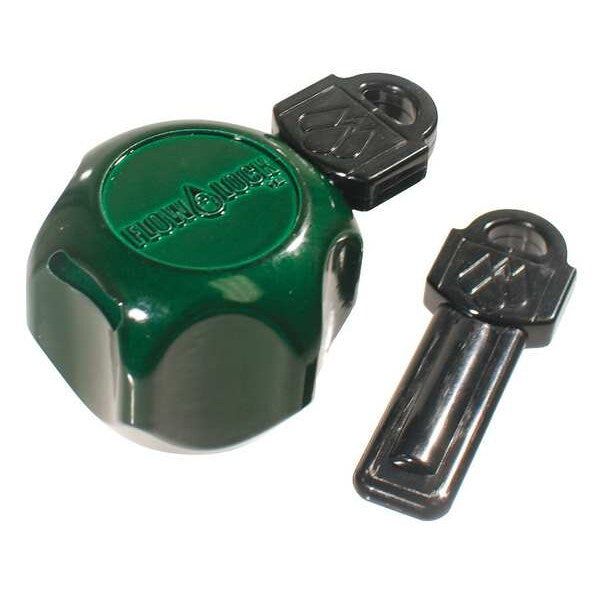 Faucet Lock, 3/4 In, Zinc