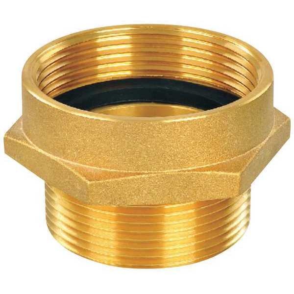 Hex Nipple, FNPTxMNST, 1-1/2 In
