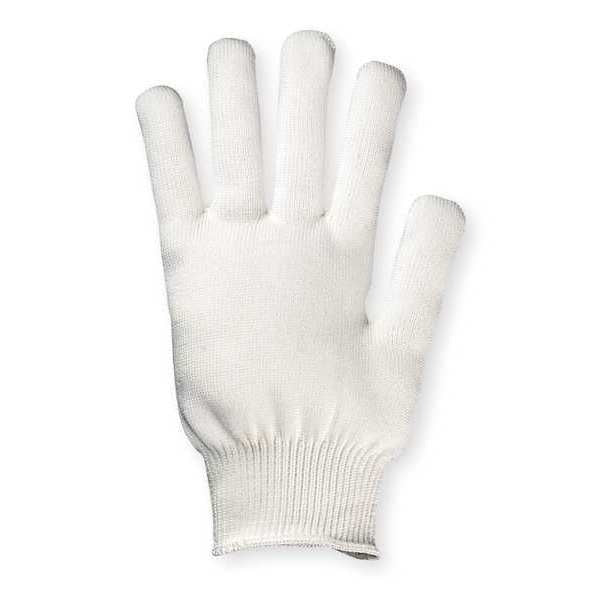 Knit Gloves, L, White, PR