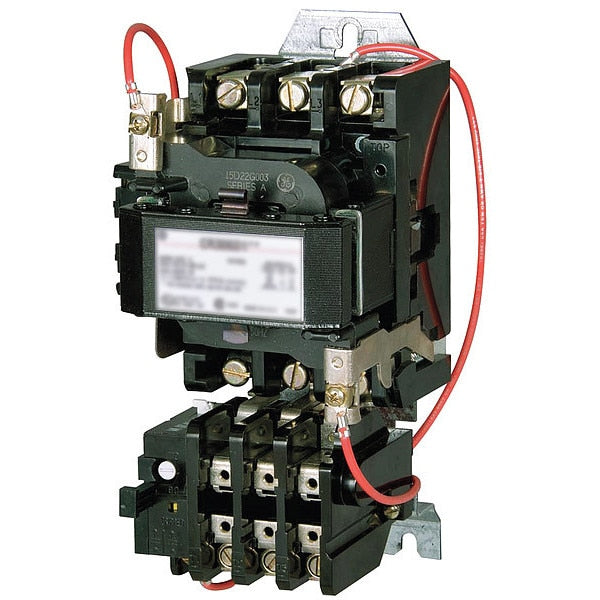 Nonreversing Magnetic Motor Starter, 1 NEMA Rating, 120V AC, 3 Poles