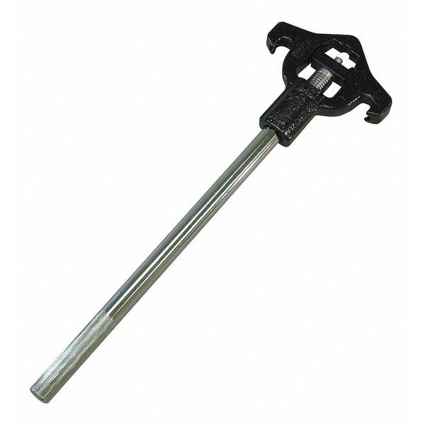 Adjustable Hydrant Wrench, 3/4 to 6 In