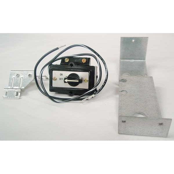 Selector Switch Kit, Off-On, Sz 00, 0, 1, Blk