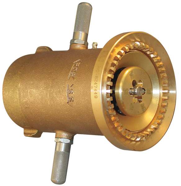 Industrial Fire Hose Nozzle, 2-1/2 In.