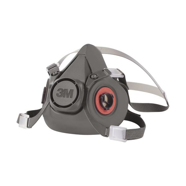 Half Facepiece Reusable Respirator, 6000 Series, Thermoplastic Elastomer, Size Large