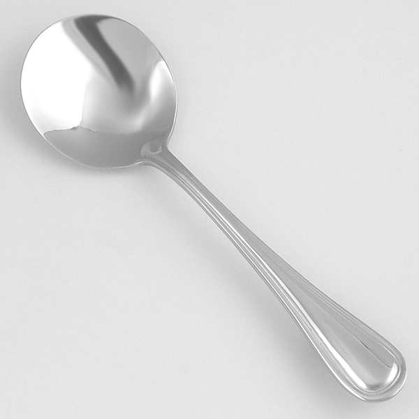 Bouillon Spoon, Length 5 3/4 In, PK24