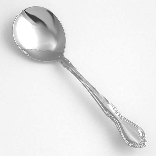 Bouillon Spoon, Length 5 15/16 In, PK24