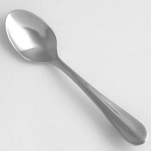Demitasse Spoon, Length 4 3/8 In, PK24