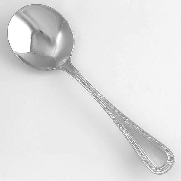 Bouillon Spoon, Length 6 In, PK24