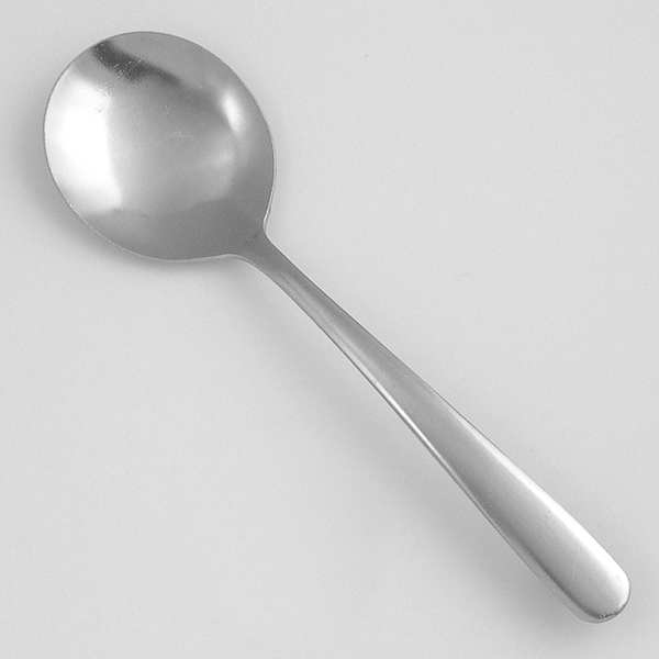 Bouillon Spoon, Length 5 7/8 In, PK24