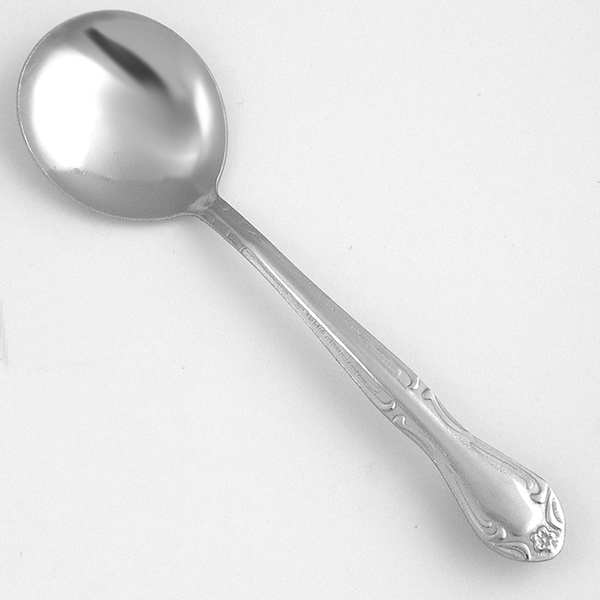 Bouillon Spoon, Length 5 1/4 In, PK24