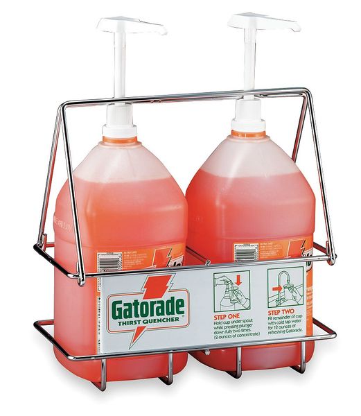 Wire Rack Dispenser, Two Pumps