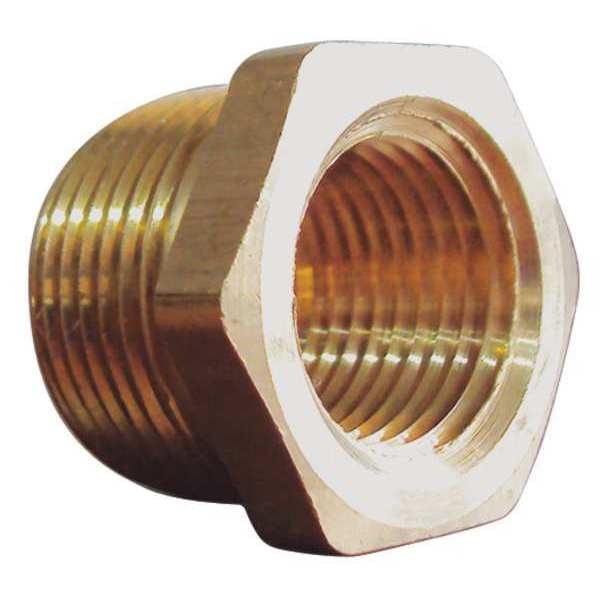 Brass Reducing Bushing, MNPT x FNPT, 3/4