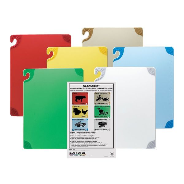 Cutting Board Set, 18x24, 6 Boards