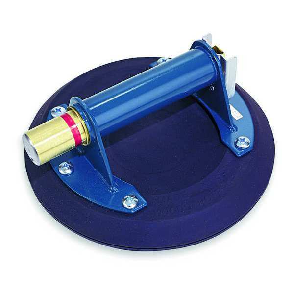 8 in. Horizontal Handle Metal Suction Cup Lifter