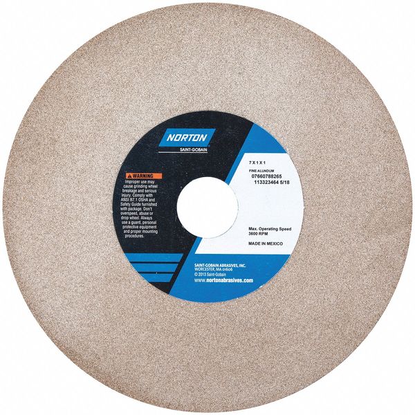 Grinding Wheel, T1, 7x1x1,100/120G, Brown