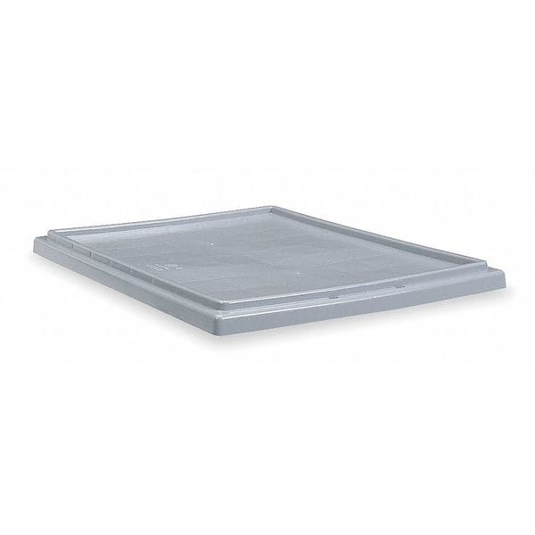 Gray Plastic Lid, 15-1/2 in W