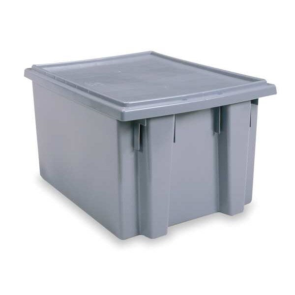 Gray Plastic Lid, 19-1/2 in W