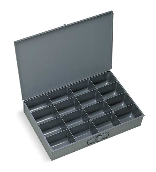 Compartment Drawer with 16 compartments, Steel