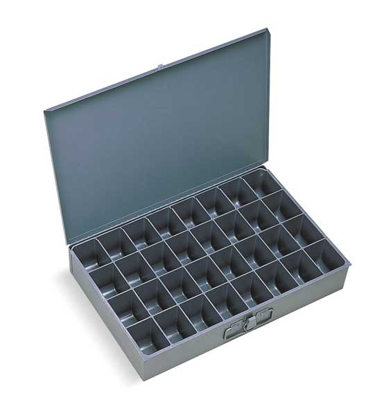 Compartment Drawer with 32 compartments, Steel