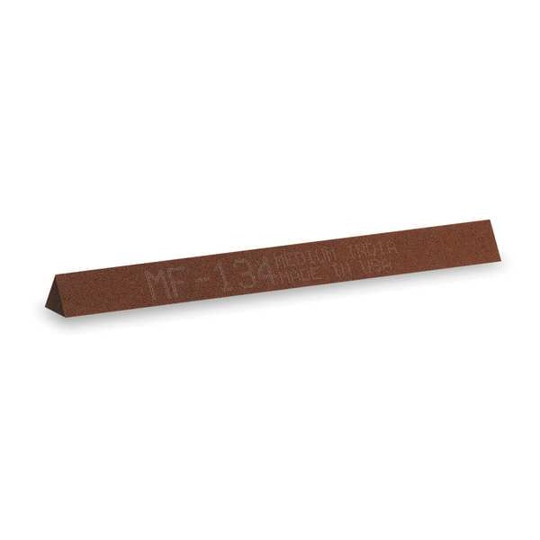 Sharpening File, Tri, A/O, Orange/Brn, Med