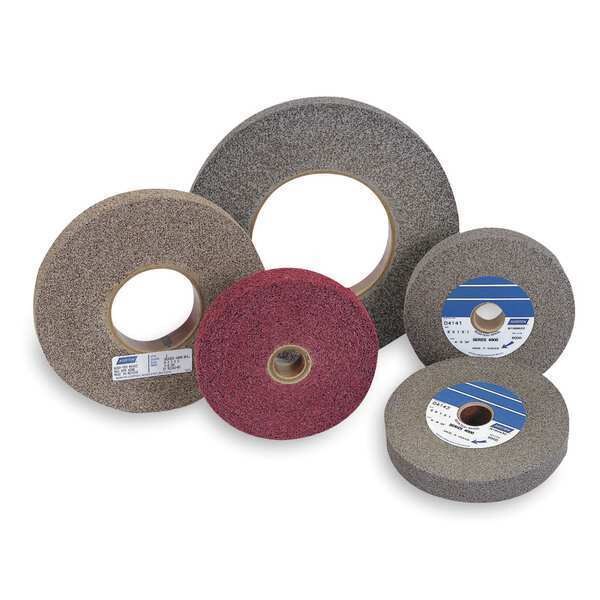 Convolute Wheel, Metal Finishng, 6x1x1, MED