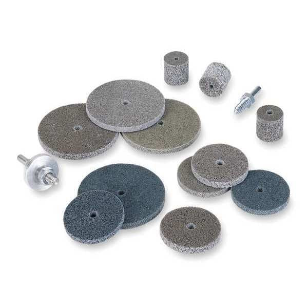 Unitized Wheel, 3 Diax1/2 Wx1/4, SC, VFN