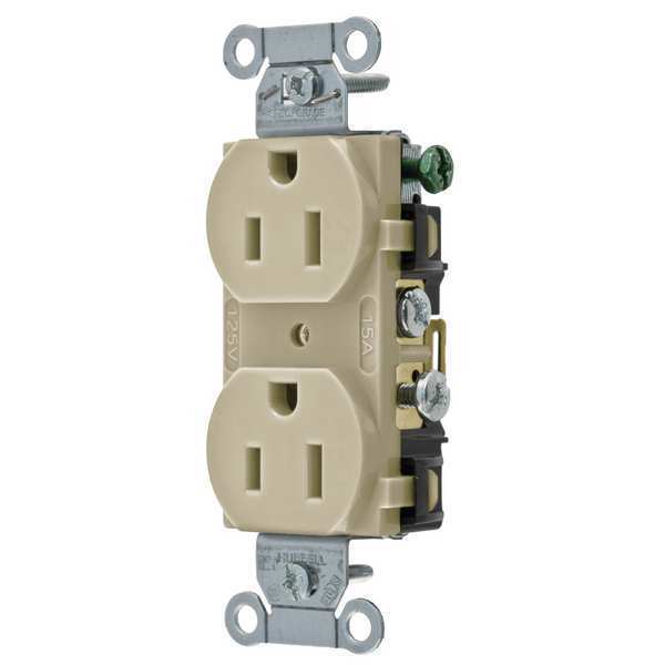 15A Duplex Receptacle 125VAC 5-15R IV