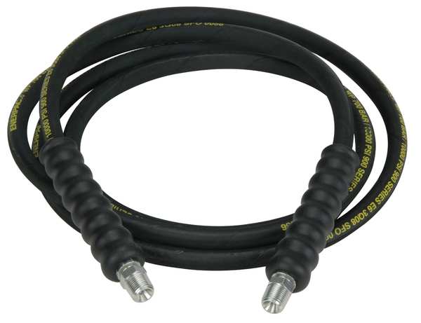 H9210, 10 ft., Heavy-duty Rubber High Pressure Hydraulic Hose, .25 in. Internal Diameter