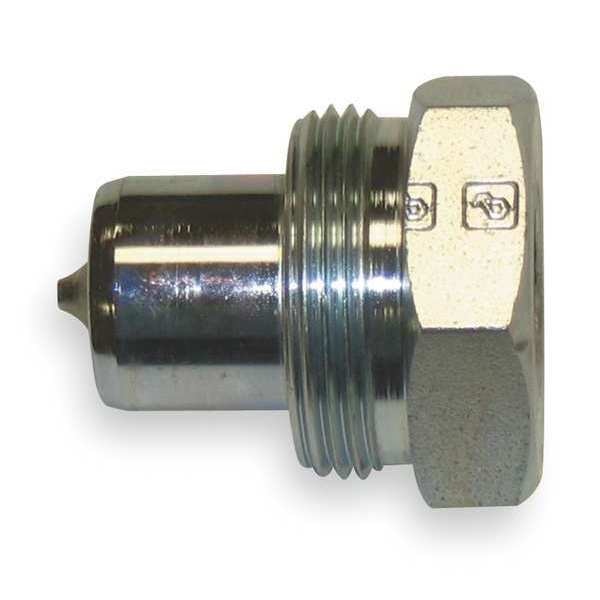 Hydraulic Quick Connect Hose Coupling, Steel Body, Sleeve Lock, 3/8