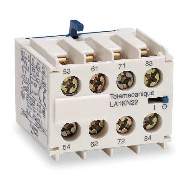 IEC Contact Block, 10A, 1NC, 1NO