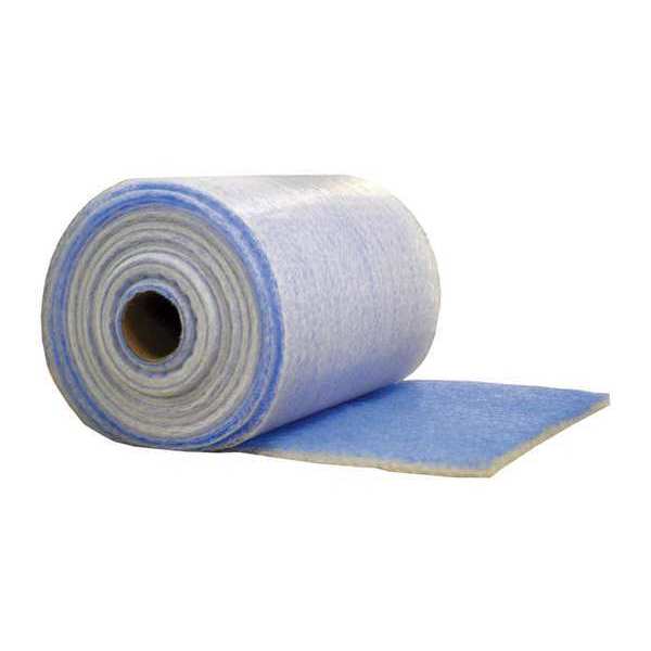 57 in x 65 ft x 1 in Polyester Air Filter Roll MERV 5, White